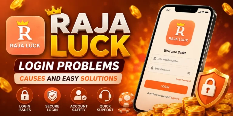 Raja Luck Login Problems